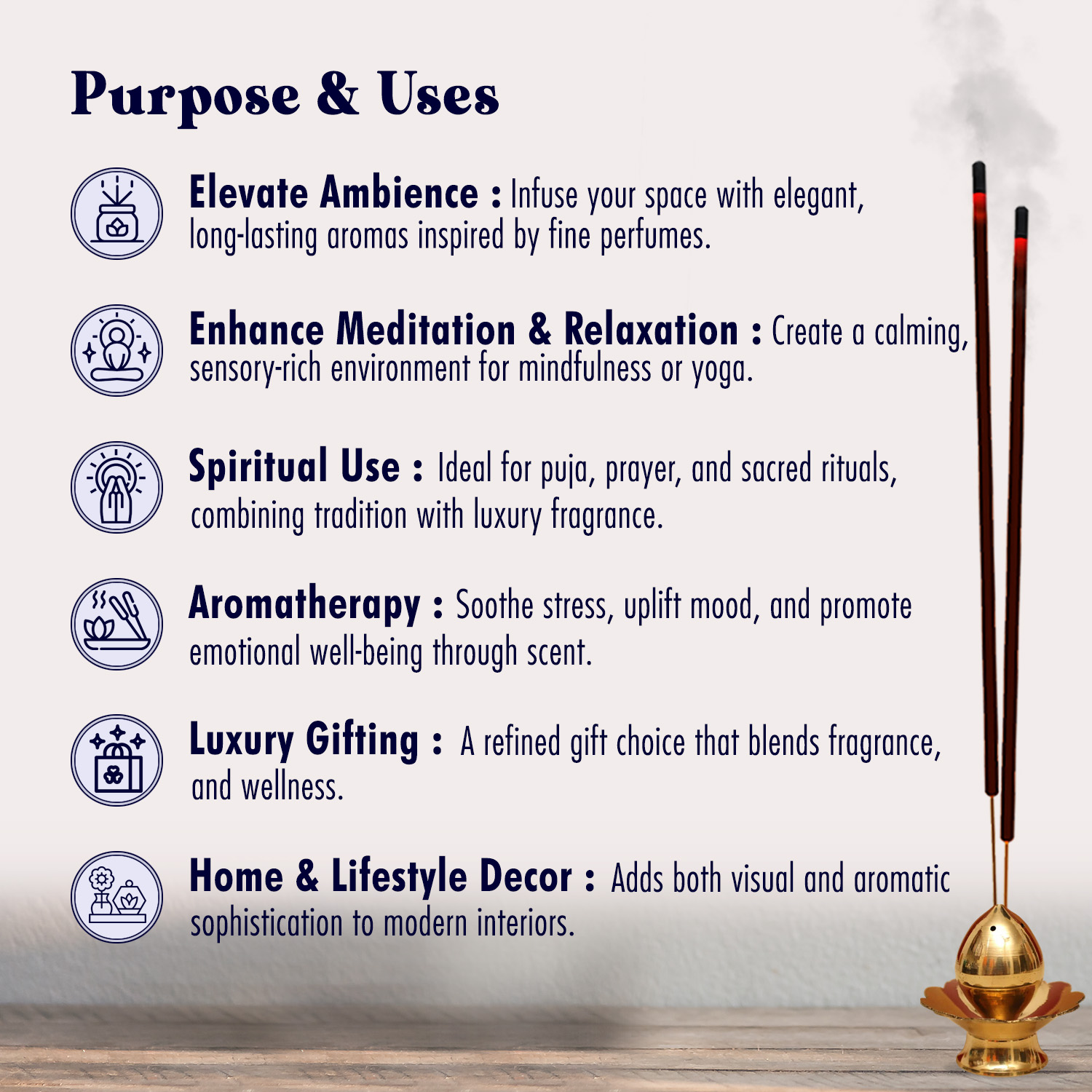 4 in 1 - Perfume Collection Incense Sticks - Image 5