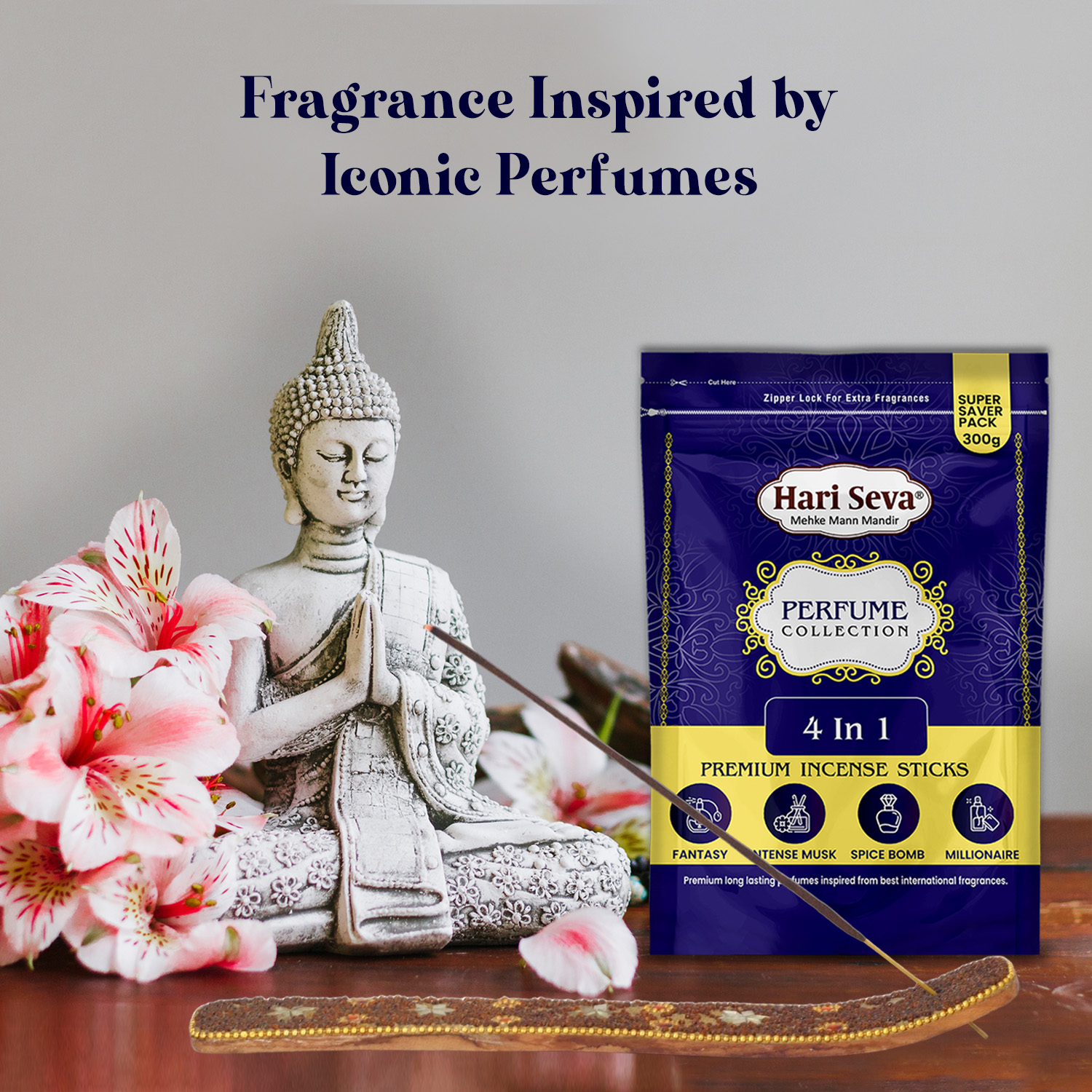 4 in 1 - Perfume Collection Incense Sticks - Image 4