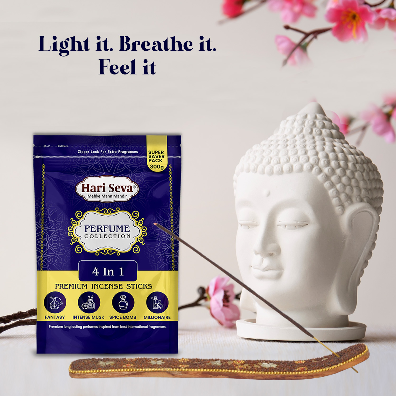 4 in 1 - Perfume Collection Incense Sticks - Image 3