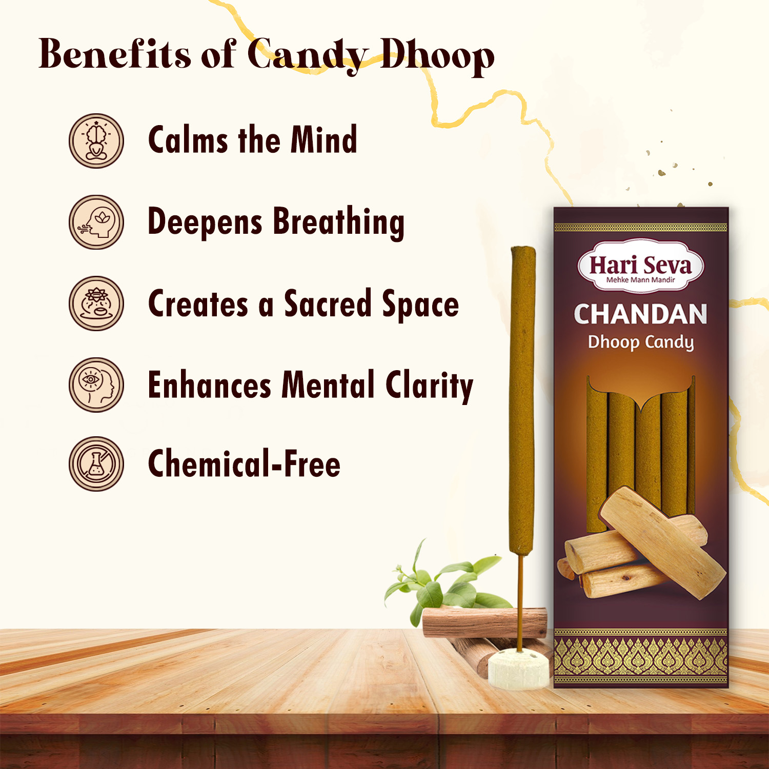 CHANDAN - Candy Dhoop & Agarbatti - Image 4