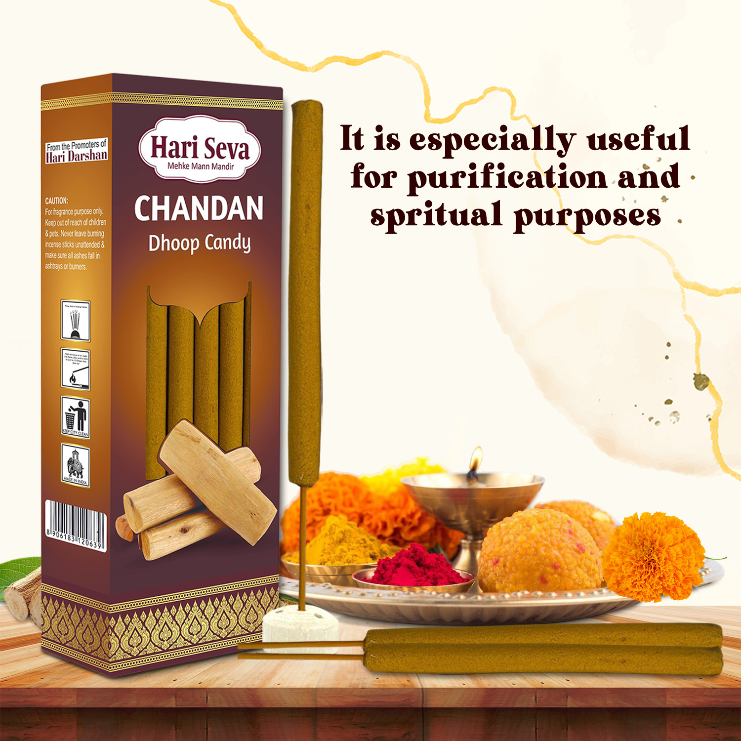 CHANDAN - Candy Dhoop & Agarbatti - Image 8