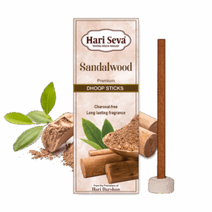 SANDALWOOD - Premium Bamboo Less Dhoop Sticks