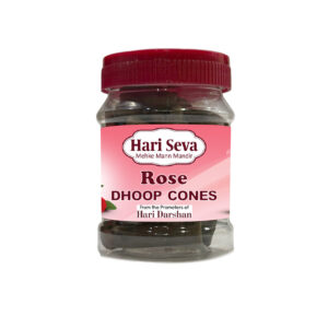 ROSE - Dry Dhoop Cones Jar