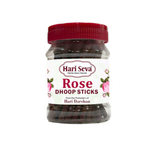 ROSE - Bamboo Less Dhoop Sticks Jar