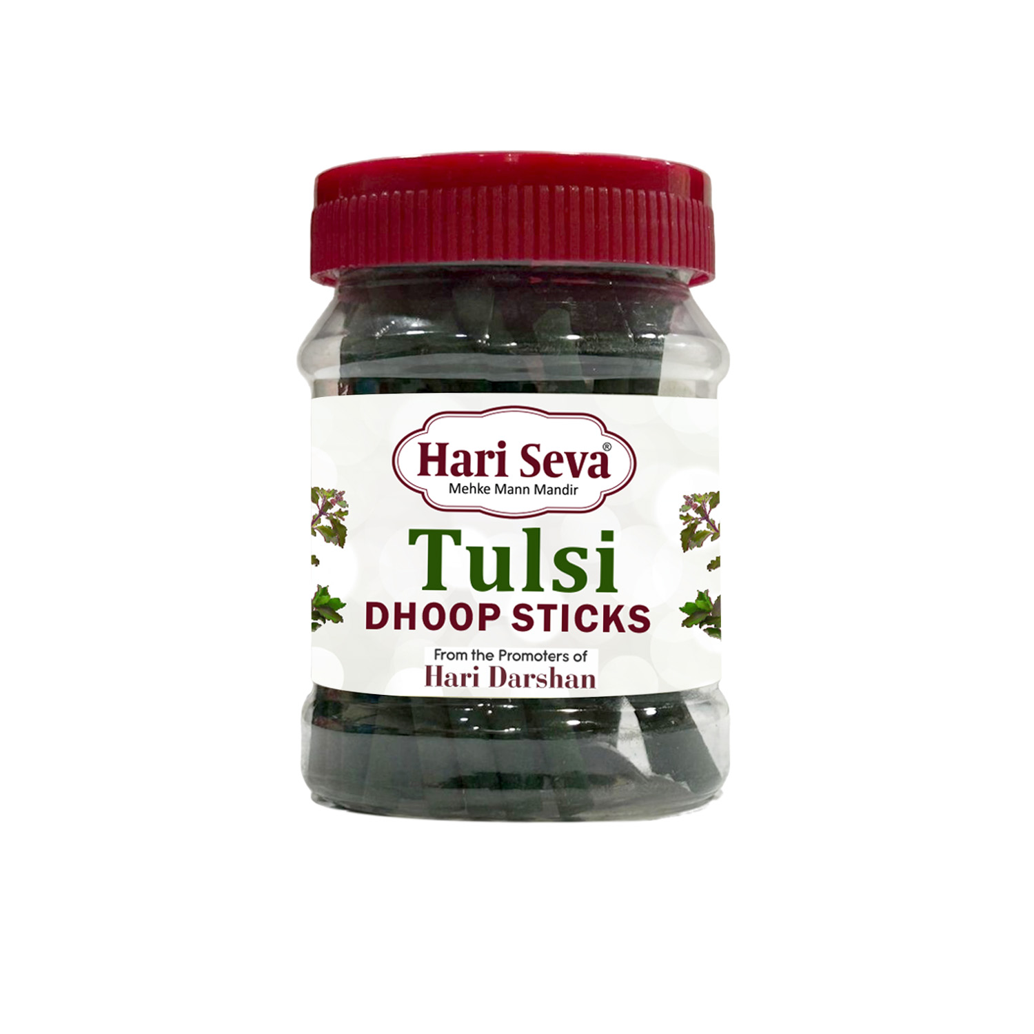 TULSI - Bamboo Less Dhoop Sticks Jar
